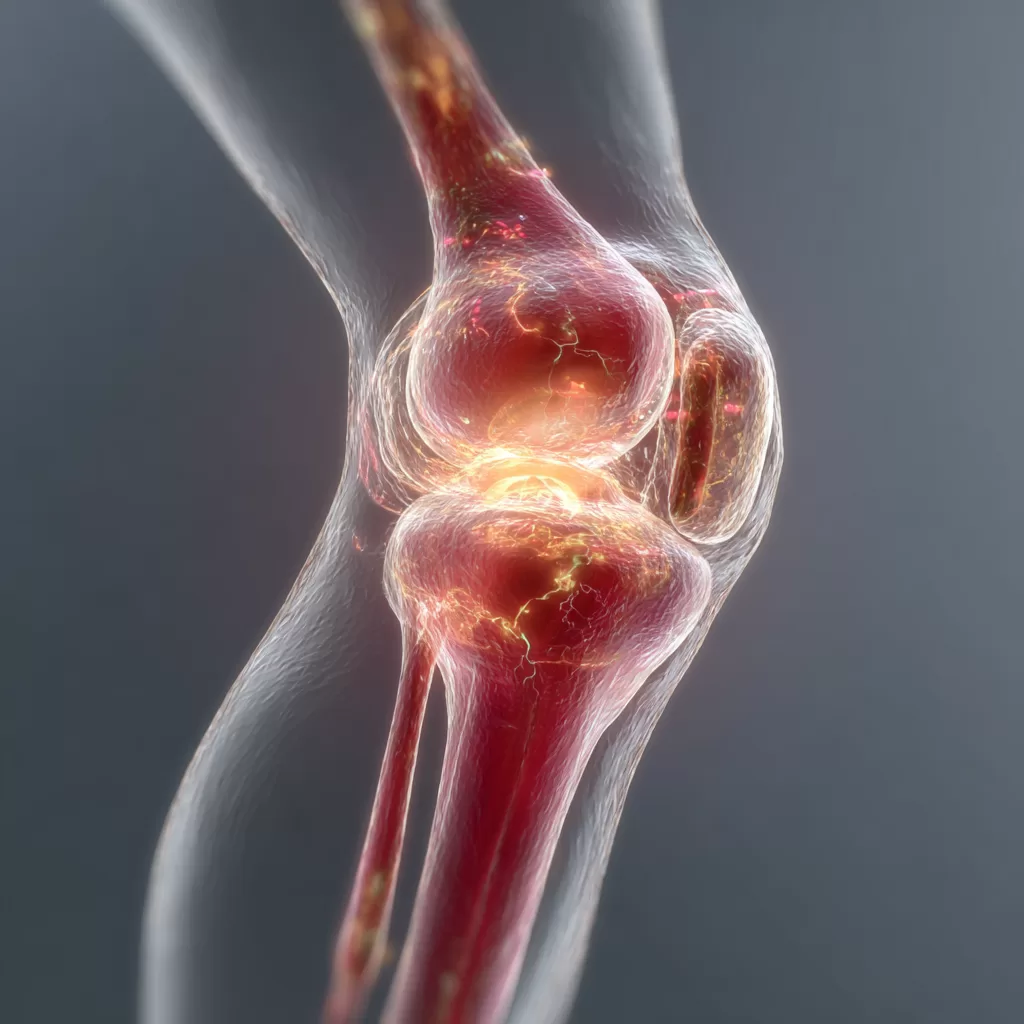 Articulações inchadas e doloridas